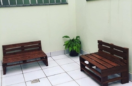 Acadêmicas de Enfermagem montam jardim de inverno