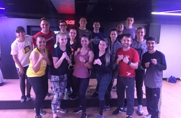 Acadêmicos participam de aula de Bodycombat