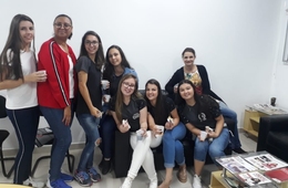 Alunos da escola Luiz Tramontim conhecem o curso de Enfermagem