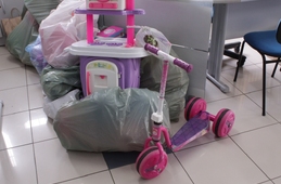 Esucri arrecada mais de 500 brinquedos para campanha Natal + Solidário da Cruz Vermelha de Criciúma