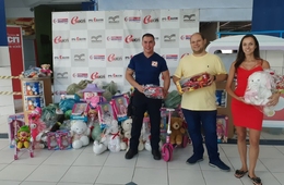 Esucri é a instituição que mais doou brinquedos para a campanha Natal + Solidário