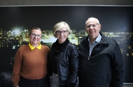 Em visita a Criciúma, reitora da Uniasselvi destaca crescimento da modalidade de ensino a distância