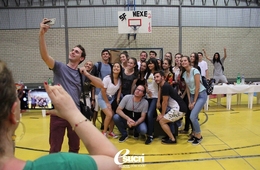  Calouros participam de palestra com diretor Everaldo Tiscoski 