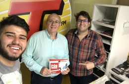 Diretor Everaldo Tiscoki participa do programa 