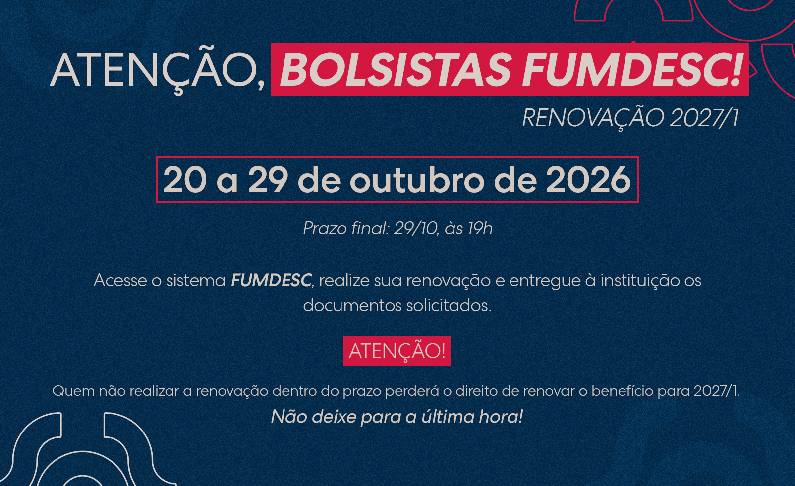 renovação